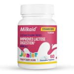 Milkaid Junior Lactase Chewable Tablets for Digestive Relief