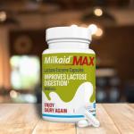 Milkaid Max Lactase for Lactose Intolerance Relief