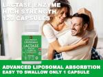 Liposomal Lactase Enzyme 15000FCC - 120 Capsules