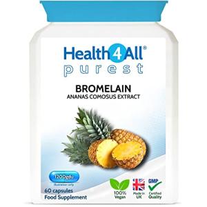 High Strength Bromelain Capsules - 60 Count