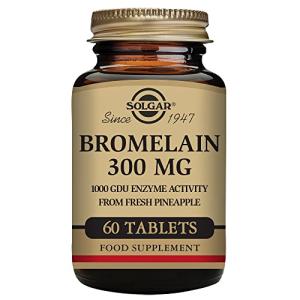 Solgar Bromelain 300 mg Tablets - 60 Vegan Tablets