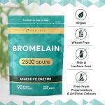 High Strength Bromelain 750mg | 90 Vegan Capsules