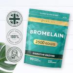 High Strength Bromelain 750mg | 90 Vegan Capsules