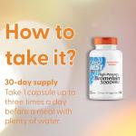 Doctor's Best Bromelain 500 mg, 90 Vegan Capsules