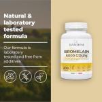 Bandini® High Strength Bromelain Tablets for Digestion