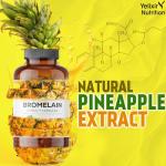 Yelixir Bromelain Capsules - High Strength Digestive Enzyme