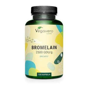 Vegavero Bromelain 650 mg - Pure Pineapple Enzyme