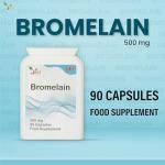 High Strength Bromelain Capsules - 500mg, 90 Count
