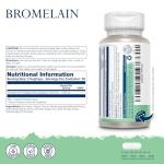 Solaray Bromelain 1000 mg Vegan Capsules – 60 Count