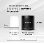 High-Potency Non-GMO Bromelain Capsules - 500mg