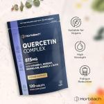 Quercetin with Bromelain 815mg – 120 Vegan Tablets