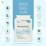 High Strength Bromelain Capsules - 500mg, 90 Count