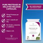 Protease 50mg - Vegan Digestive Support Capsules