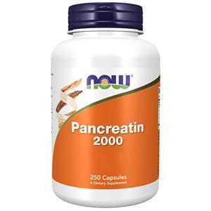 Now Foods Pancreatin 2000 Enzyme Blend 250 Capsules