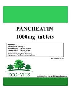 Pancreatin 1000mg Digestive Support Supplement