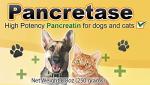 Pancretase Digestive Enzymes for Pets with EPI