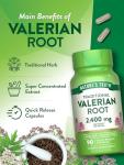 Valerian Root Capsules 2400mg Non-GMO 90 Count