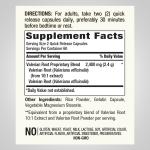 Valerian Root 1,200 mg - 120 Capsules, Non-GMO