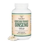 Panax Ginseng Vegan Capsules for Energy & Focus