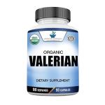 Organic Valerian Root Capsules for Calm and Sleep