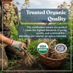 Organic Valerian Root Capsules for Calm and Sleep