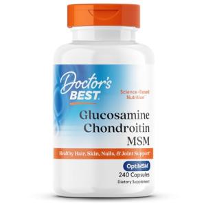 Doctor's Best Glucosamine Chondroitin with MSM Capsules
