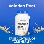 Nutricost Valerian Root 1000mg Capsules, 120 Count