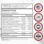 Super B Complex Vitamins for Energy - 90 Veg Capsules