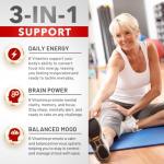 Super B Complex Vitamins for Energy - 90 Veg Capsules