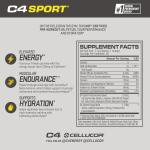 Cellucor C4 Sport Blue Raspberry Preworkout Powder