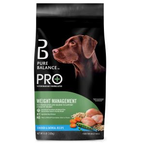Pure Balance Pro+ Weight Management Dog Food, 8 lbs