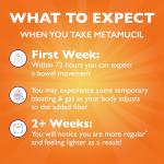 Metamucil Daily Fiber Psyllium Husk Capsules 300 Count