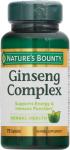 Nature's Bounty Ginseng Complex Capsules for Vitality