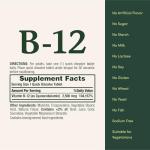 Nature’s Bounty Vitamin B12 2500 mcg Tablets