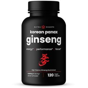 NutraChamps Extra Strength Korean Red Ginseng Capsules