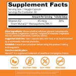 Doctor's Best Vitamin K2 MK-7, 60 Capsules