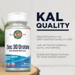 KAL Zinc Orotate 30mg for Healthy Metabolism