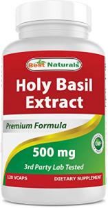 Holy Basil Extract 500 mg - 120 Veggie Caps