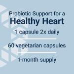 FlorAssist Probiotic for Heart Health, 60 Capsules