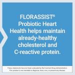 FlorAssist Probiotic for Heart Health, 60 Capsules