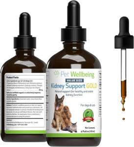 Kidney Support Gold for Dogs & Cats - 4 oz