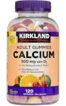 Kirkland Adult Chewable Calcium Gummies with Vitamin D3