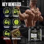 NutraBio Creatine Monohydrate - 150 Grams