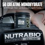 NutraBio Creatine Monohydrate - 150 Grams