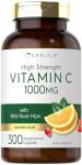 Carlyle Vitamin C 1000mg Vegetarian Caplets, 500 Count