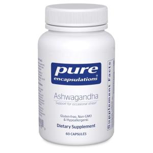 Pure Encapsulations Ashwagandha - Thyroid and Stress Support