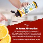 Barlean's Lemon Crème Omega-3 Fish Oil 16 oz