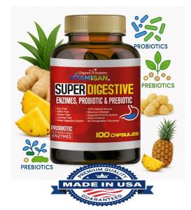 100 Billion CFU Probiotics for Digestive Health