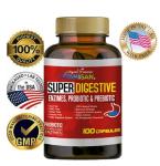 100 Billion CFU Probiotics for Digestive Health
