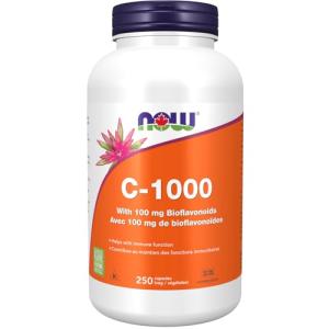 Now C-1000 with Bioflavonoids 250 Vcaps